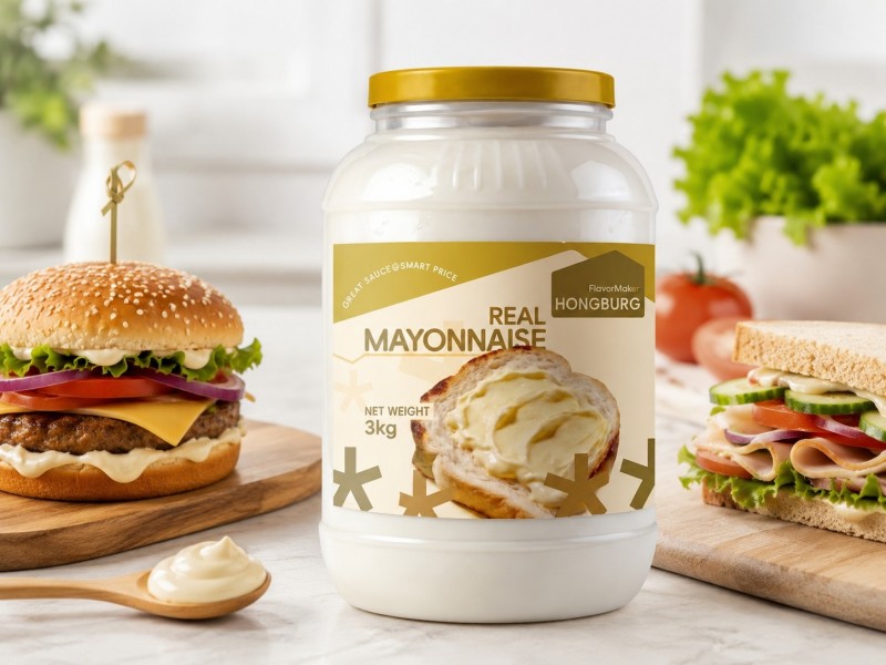 Creamy Smooth Real Mayonnaise for Sandwiches and Burgers Creamy Smooth Real Mayonnaise for Sandwiches and Burgers