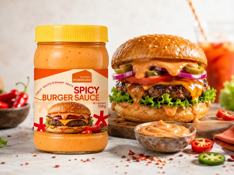 Thick Flavorful Spicy Burger Sauce Thick Flavorful Spicy Burger Sauce